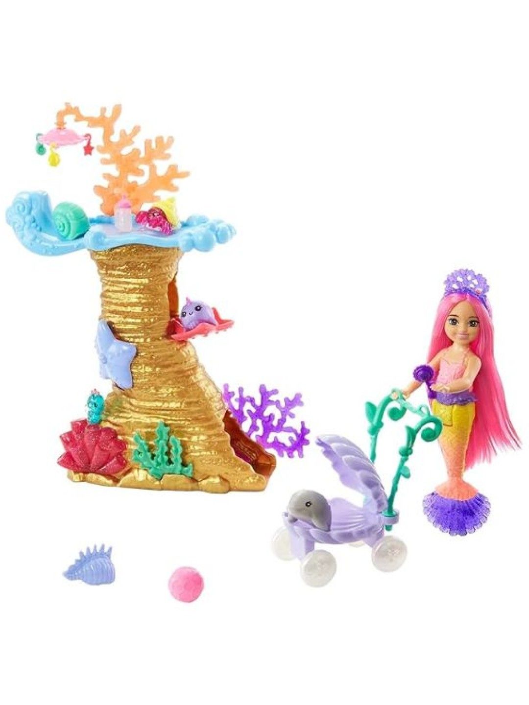 Barbie Mermaid Power Chelsea Under The Sea Playset (No Color- Image 1)
