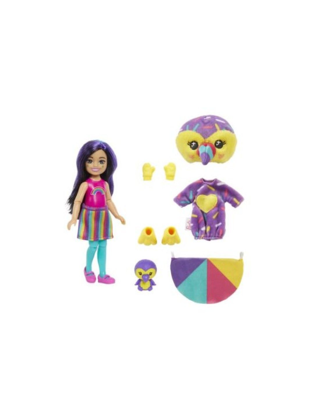 Barbie Cutie Reveal Jungle Series Doll Toucan (No Color- Image 2)