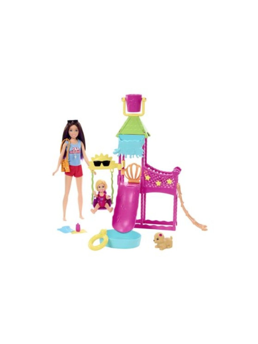 Barbie Skipper Doll And Waterpark Playset (No Color- Image 1)