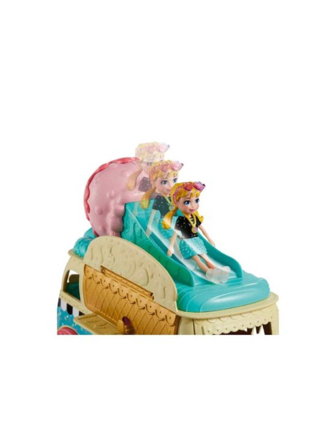 Polly Pocket Ice Cream Truck (No Color- Image 3)