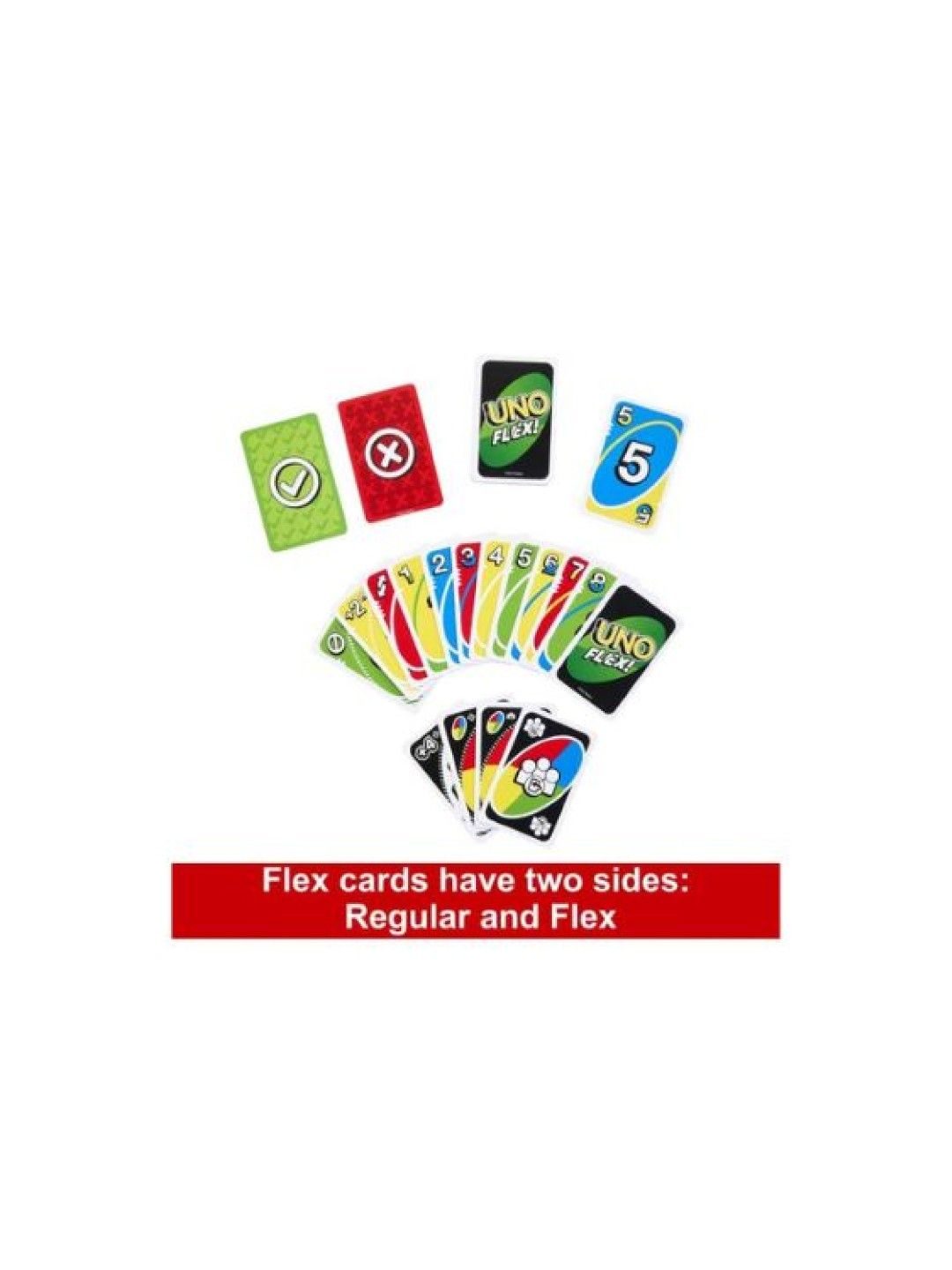 Mattel Games Uno Flex Card Game (No Color- Image 2)