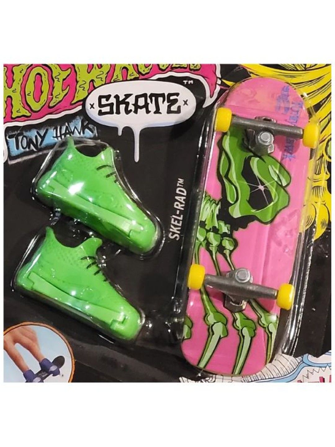 Hot Wheels Skate Fingerboard Skel-Rad (No Color- Image 2)