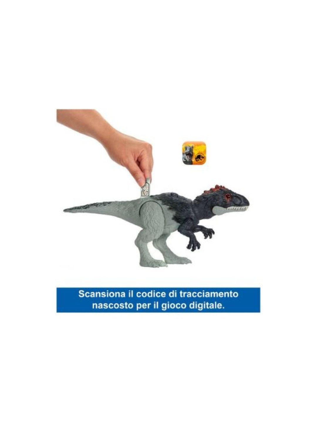 Jurassic World Wild Roar Eocarcaria (No Color- Image 2)