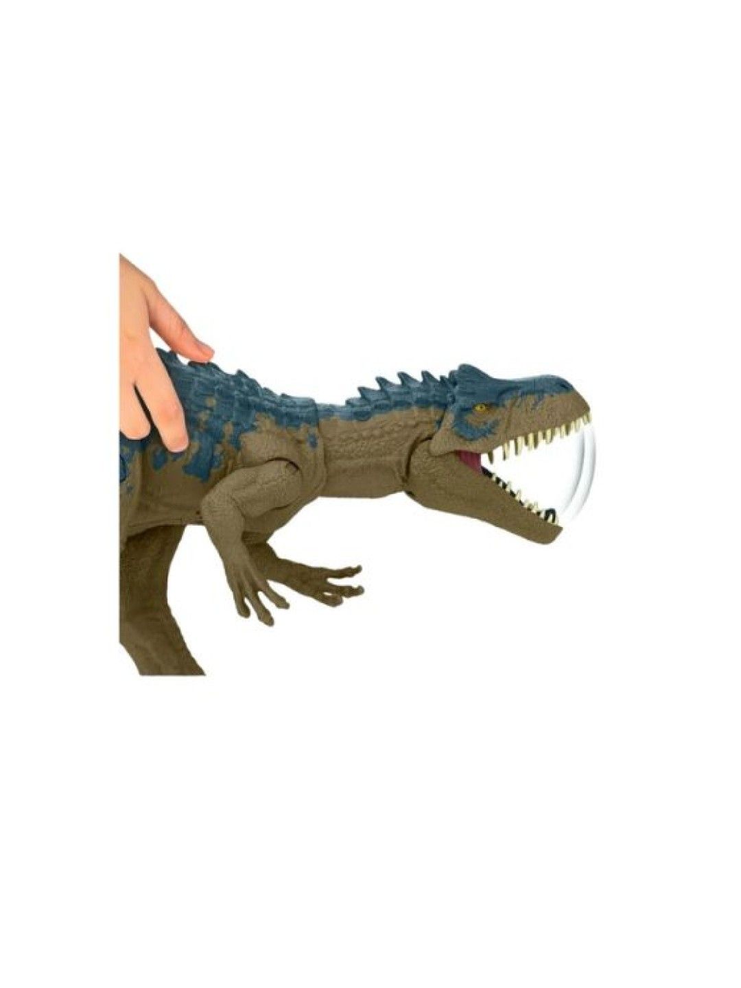 Jurassic World Ruthless Rampagin Allosaurus Dinosaur  with Continuous Chew Attack (No Color- Image 2)