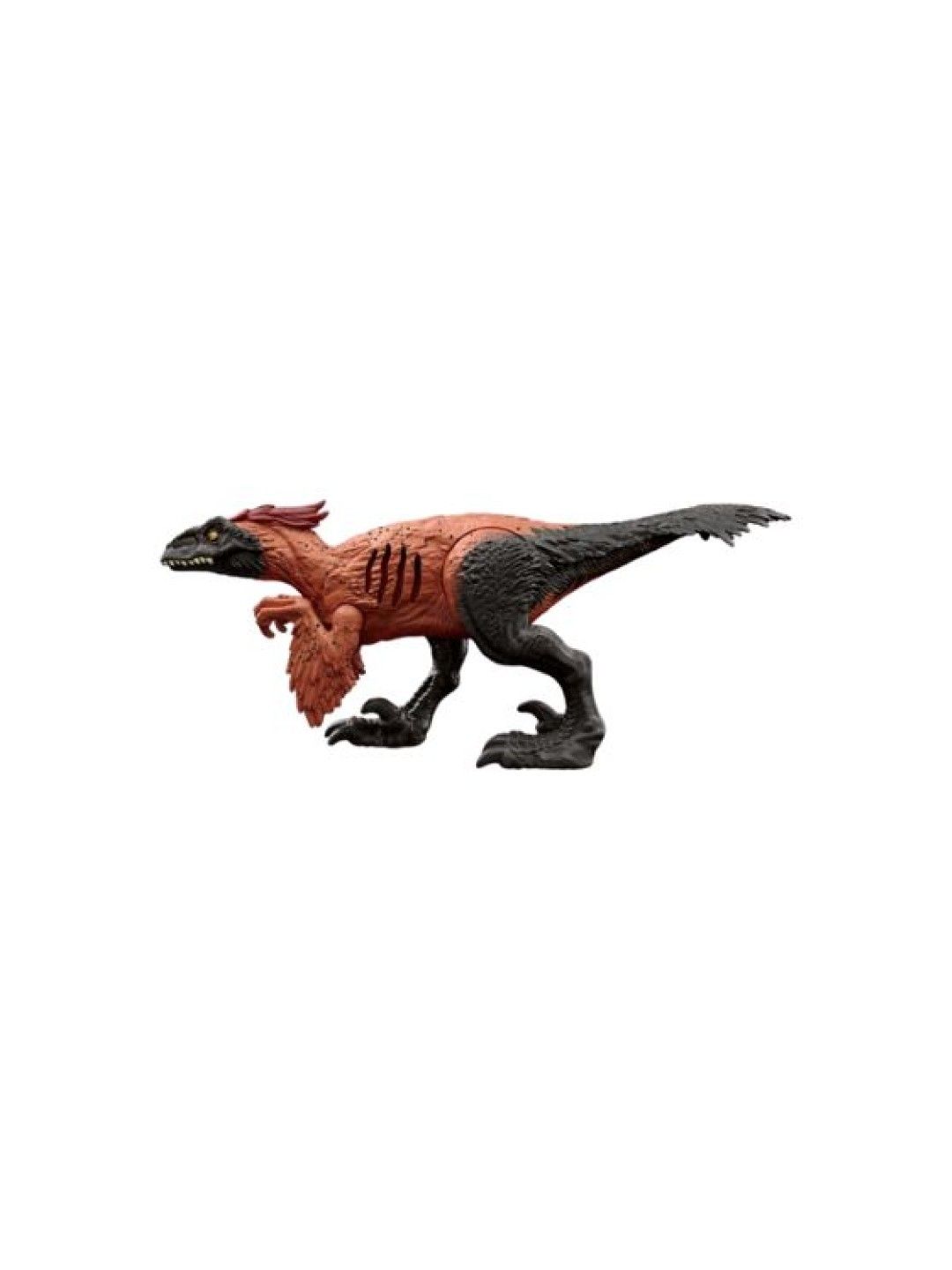 Jurassic World Epic Attack Pyroraptor Dinosaur Toy Figure With Damage, Lights & Sounds (No Color- Image 2)