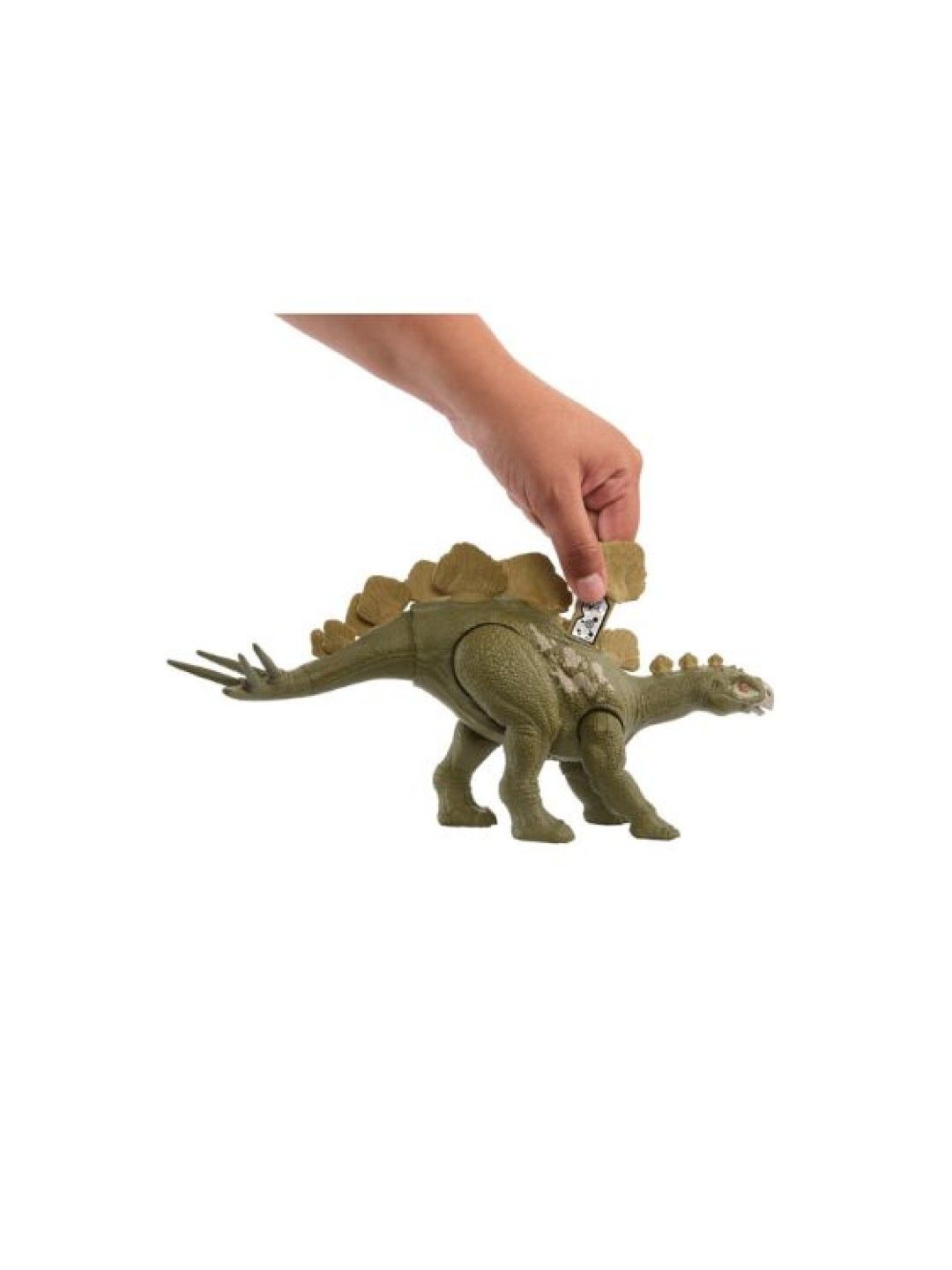 Jurassic World Wild Roar Dinosaur Hesperosaurus Action Figure Toy With Sound (No Color- Image 2)