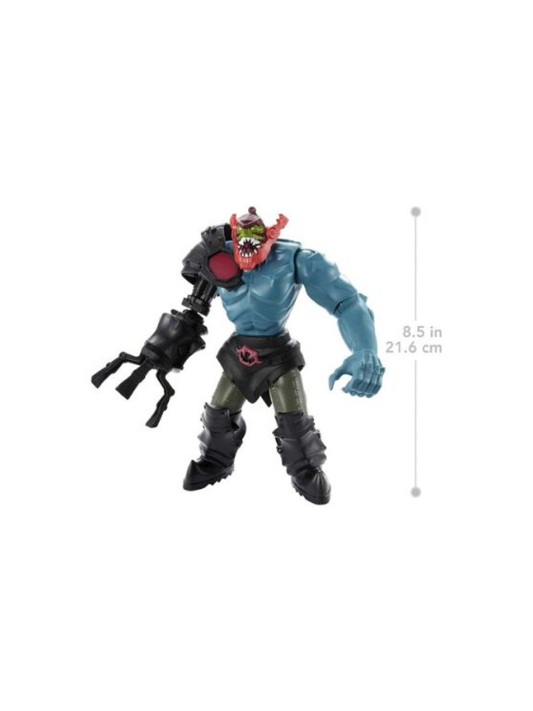 Masters of the Universe Trap Jaw and The Large Action Figure (No Color- Image 2)