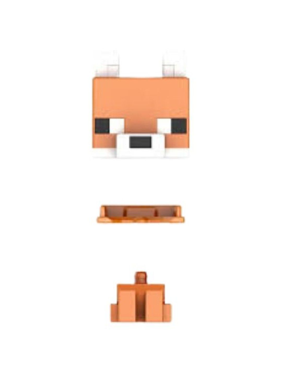 Minecraft Mob Head Boxed Mini Figures - Mini Red Fox (No Color- Image 2)