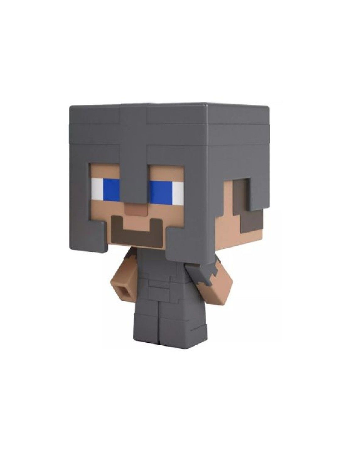 Minecraft Mob Head Boxed Mini Figures - Steve in Netherite Armor (No Color- Image 2)