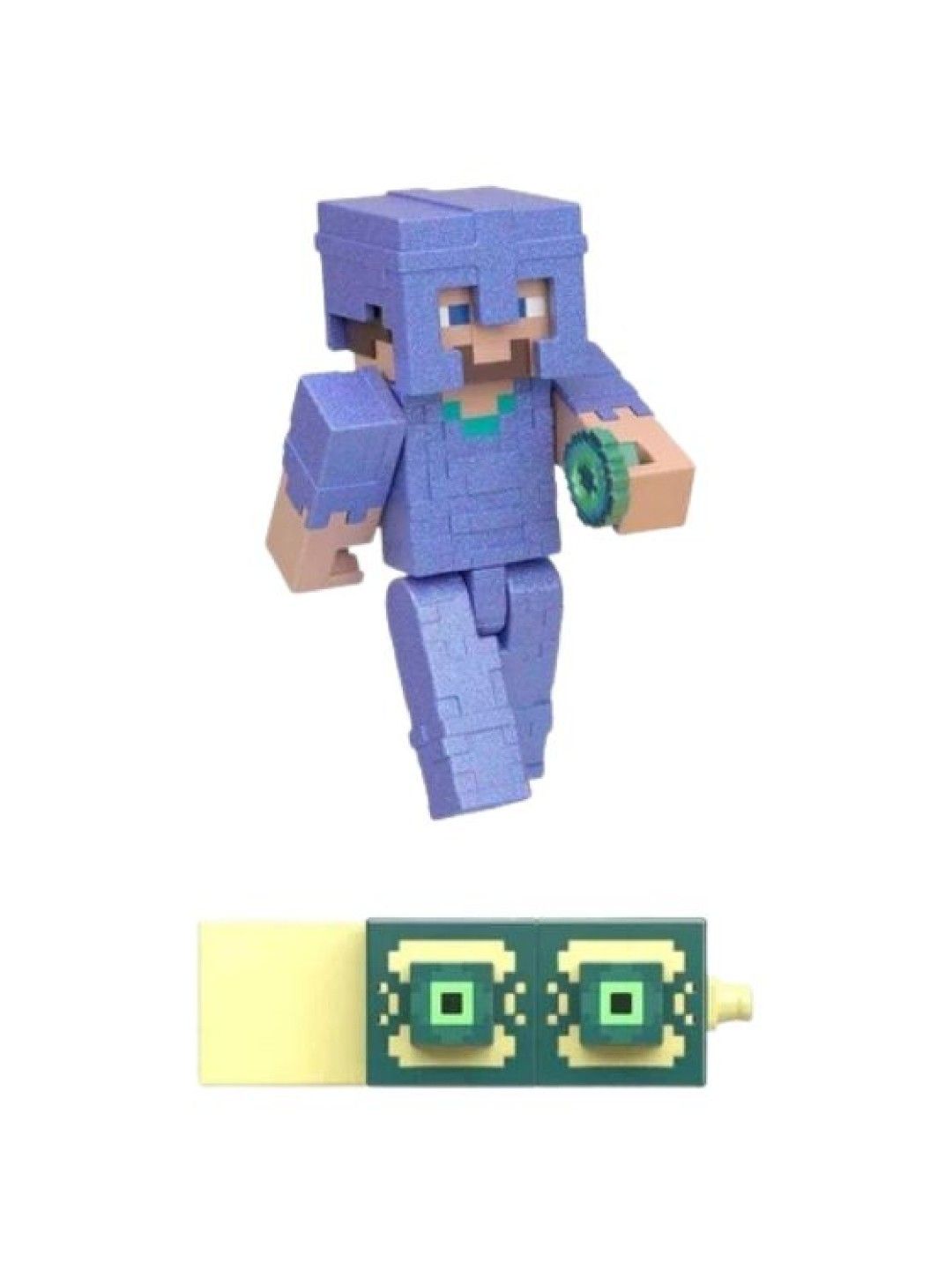 Minecraft Stronghold Steve 8cm (No Color- Image 2)