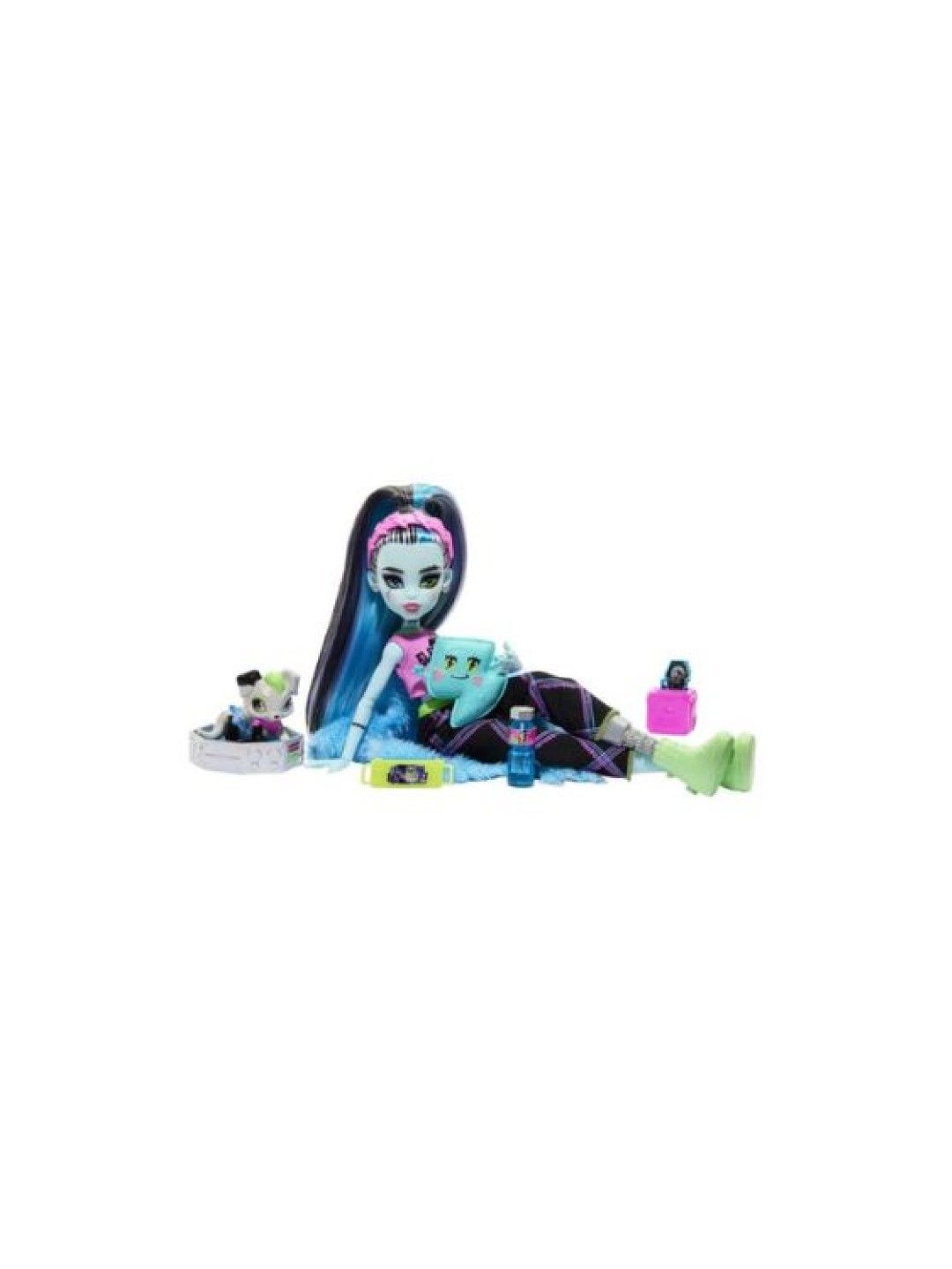 Monster High Creepover Party Frankie Doll & Accessories (No Color- Image 3)