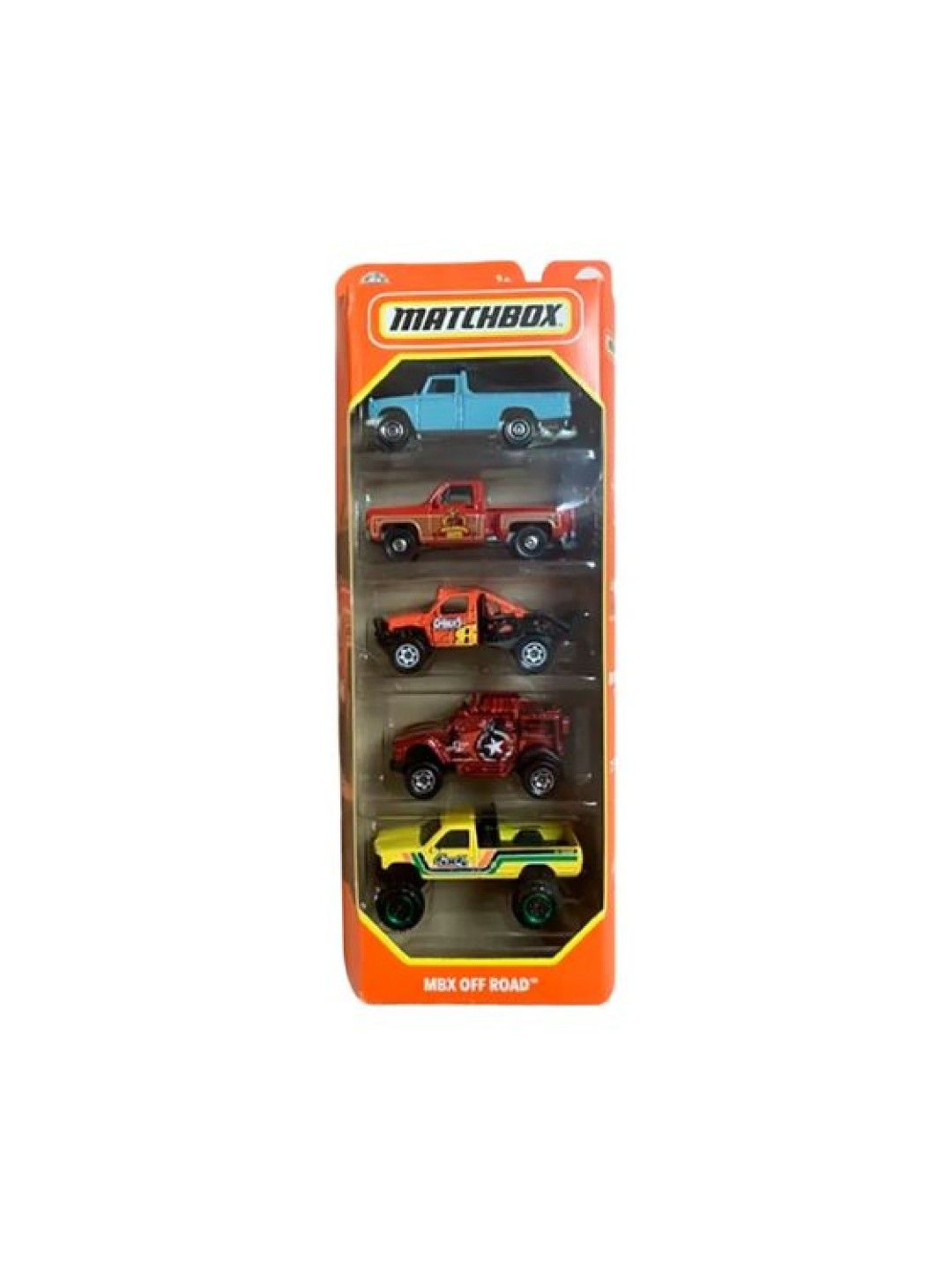 Matchbox Off Road 5 Car Pack Die-cast Vehicle (No Color- Image 2)