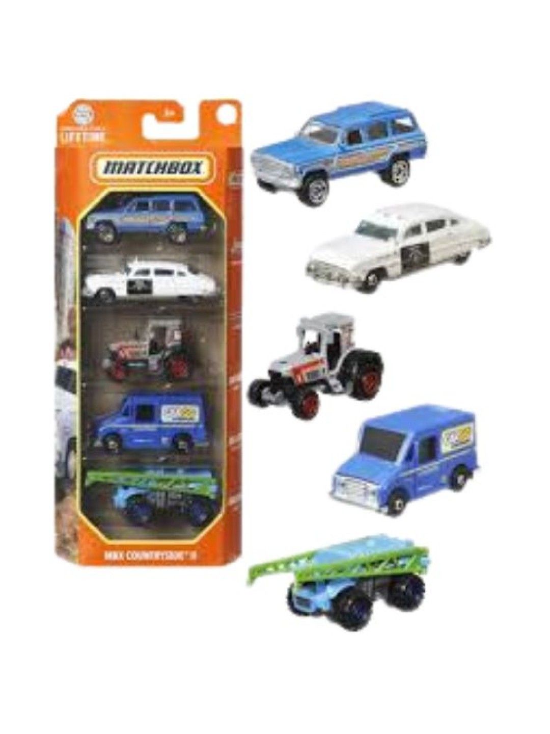 Matchbox Country Sides 5 Car Pack Die-cast Vehicle (No Color- Image 2)