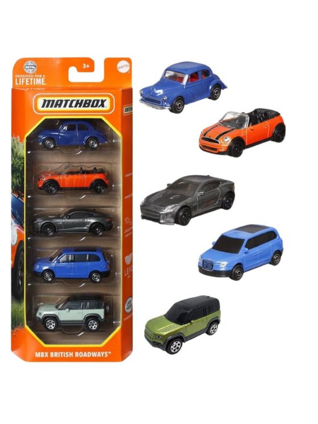 Matchbox British Roadways 5 Car Pack Die-cast Vehicle (No Color- Image 2)