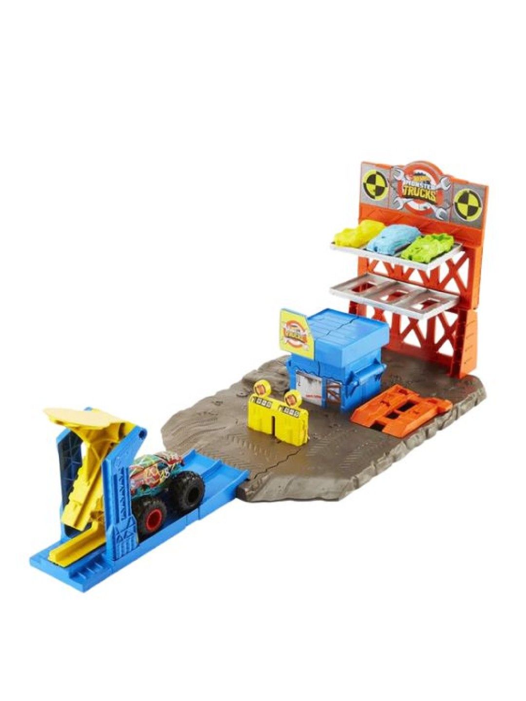 Hot Wheels Monster Truck Blast Station Playset (No Color- Image 2)