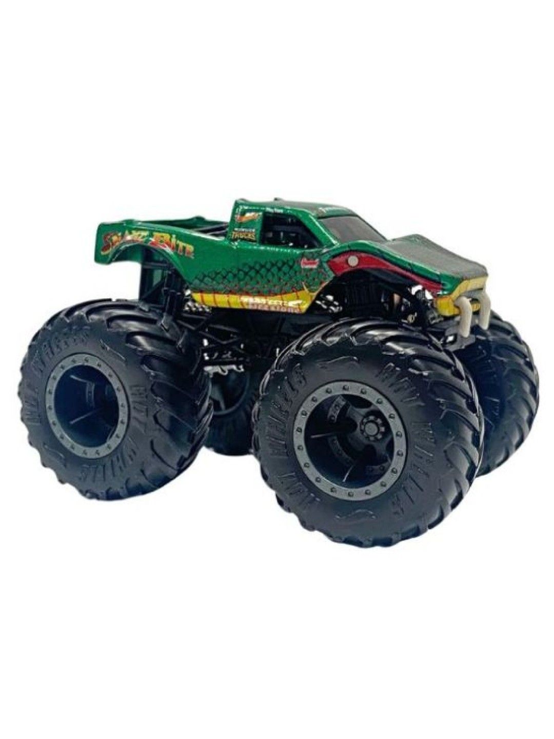 Hot Wheels Monster Truck Demolition Doubles Snake Bite Vs. Bigfoot (No Color- Image 2)