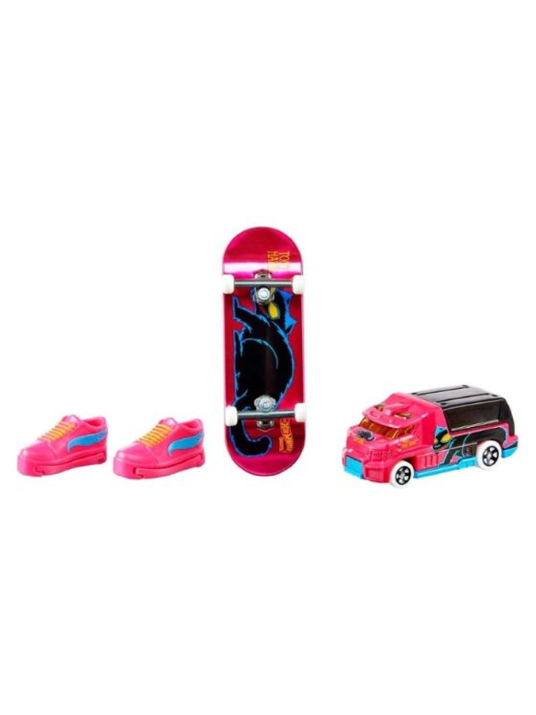 Hot Wheels Skate Tony Hawk Collector Set Fingerboard + Animal Attack (No Color- Image 2)