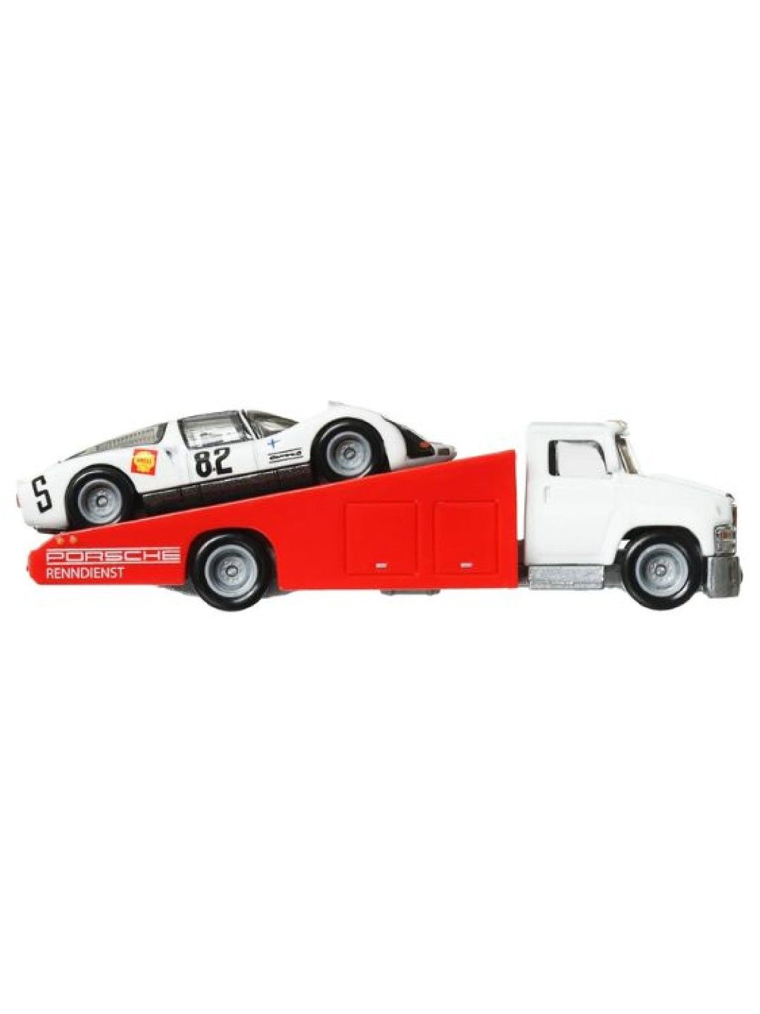 Hot Wheels Team Transport - '66 Porsche 906 Carrera 6 & Carry On (No Color- Image 2)