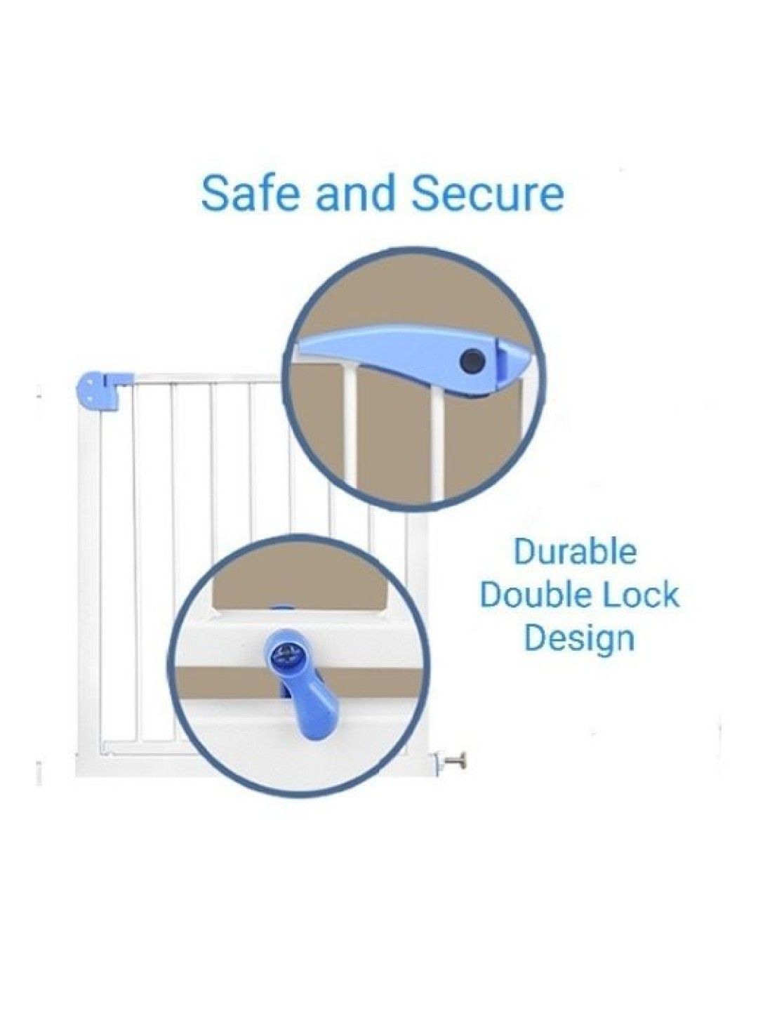 Sleepee PH Baby Safety Gate Extender (White- Image 2)