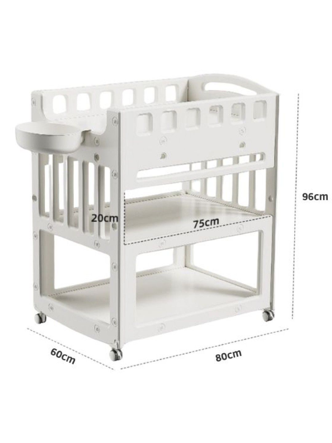 QT Hub Amaris Multifunctional Nursing Table (No Color- Image 2)