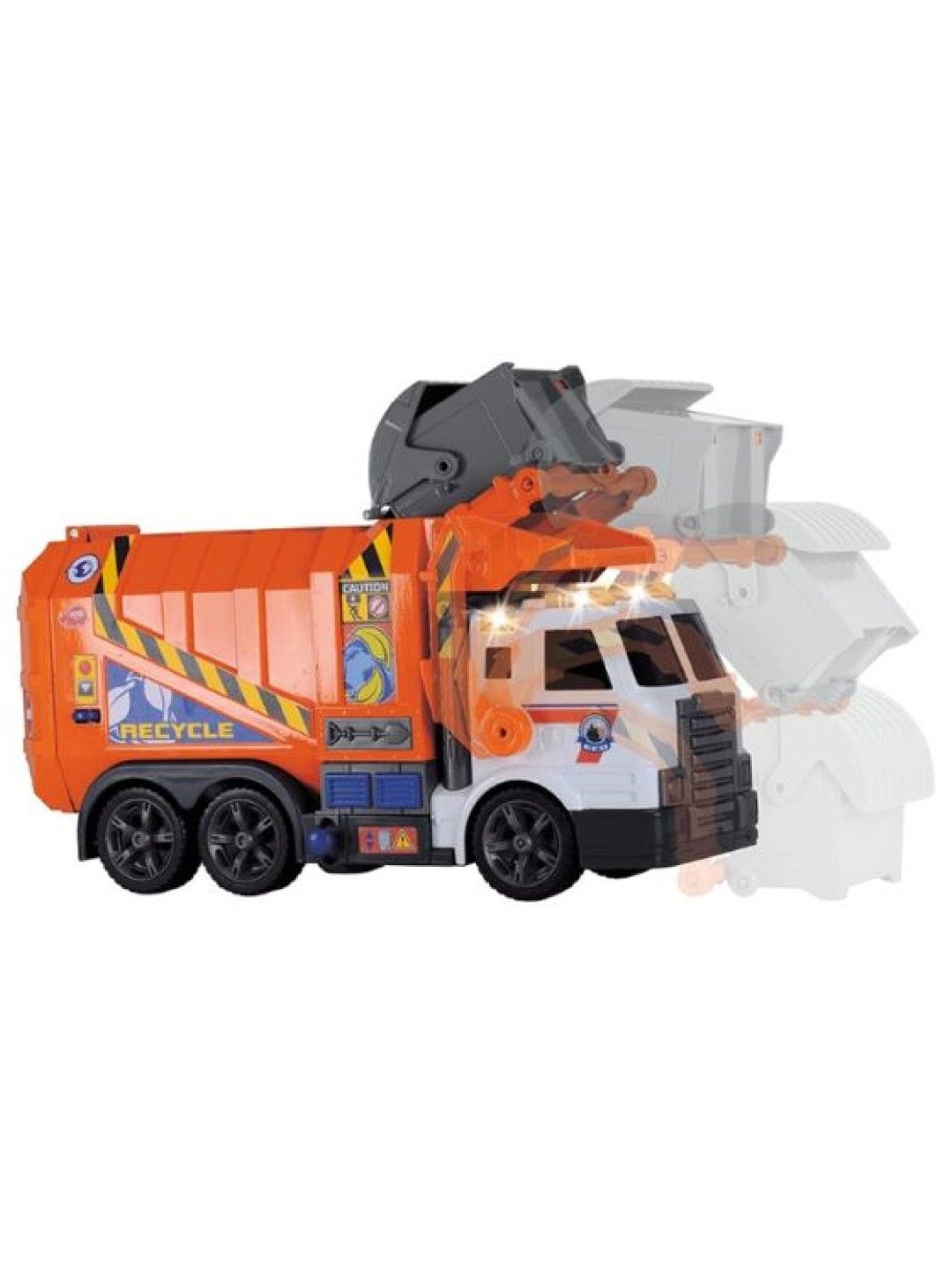 Dickie Toys Garbage Truck 46cm (No Color- Image 2)