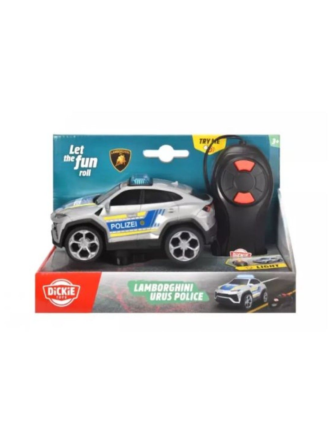 Dickie Toys Lamborghini Urus Police Car (No Color- Image 2)