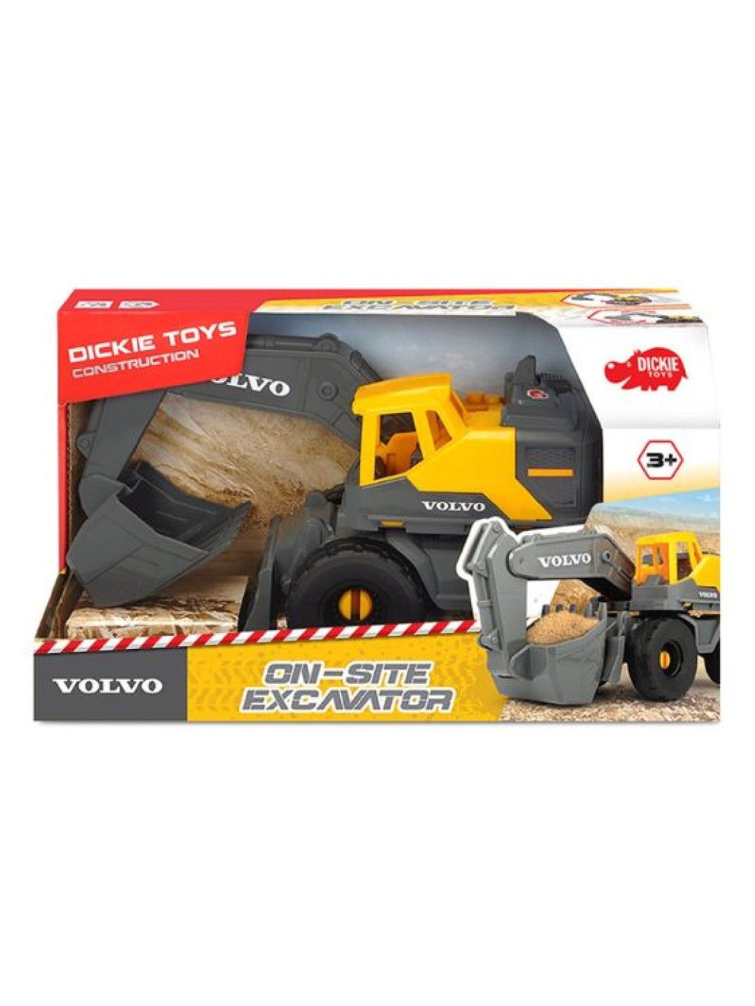 Dickie Toys Volvo On-Site Excavator (26cm) (No Color- Image 2)