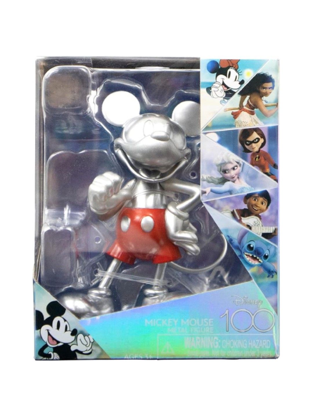 Disney D100 4" Diecast - Mickey Mouse (No Color- Image 3)