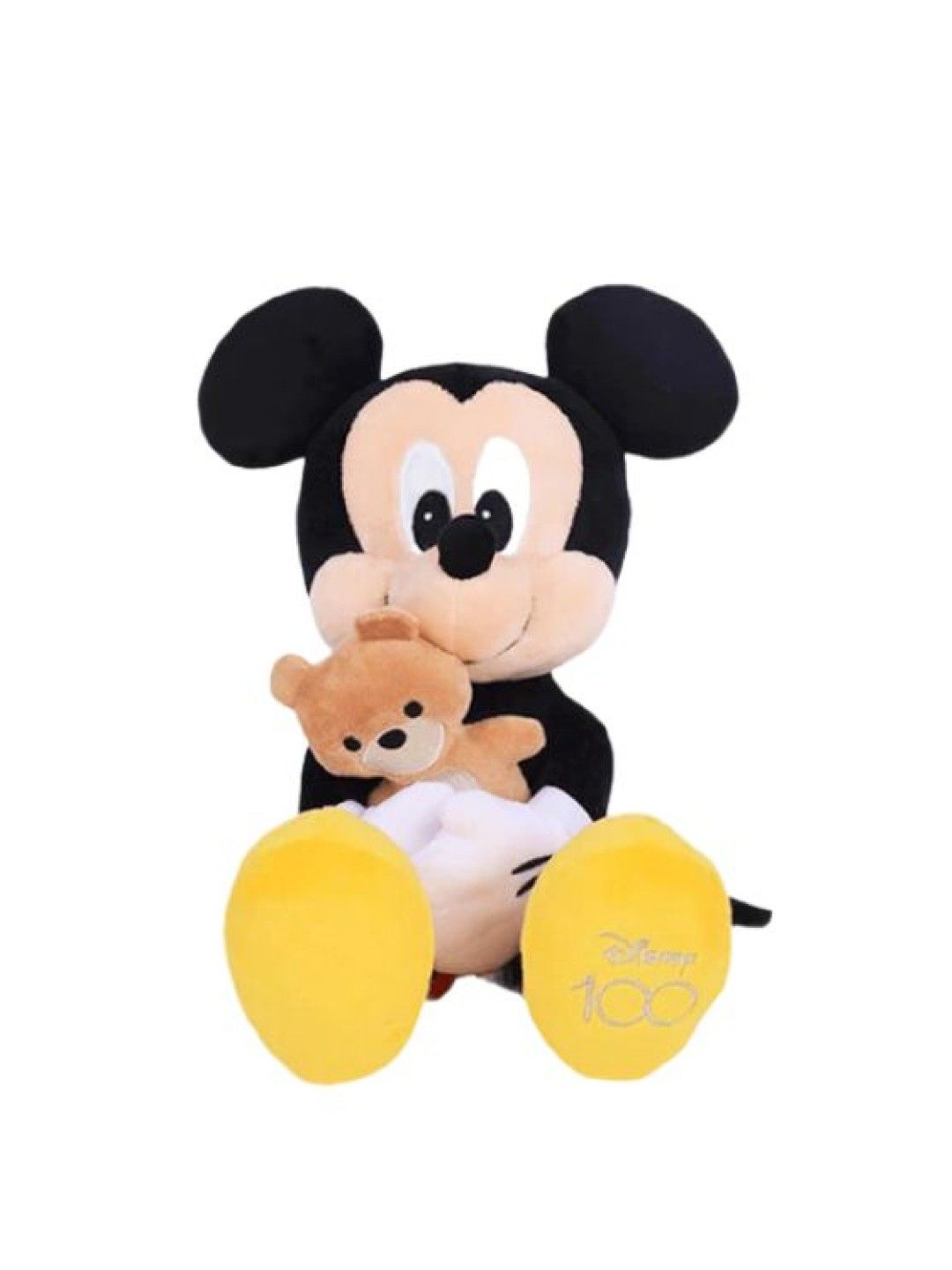 Disney D100 Hugs of Love Mickey Mouse 11" Plush (No Color- Image 1)