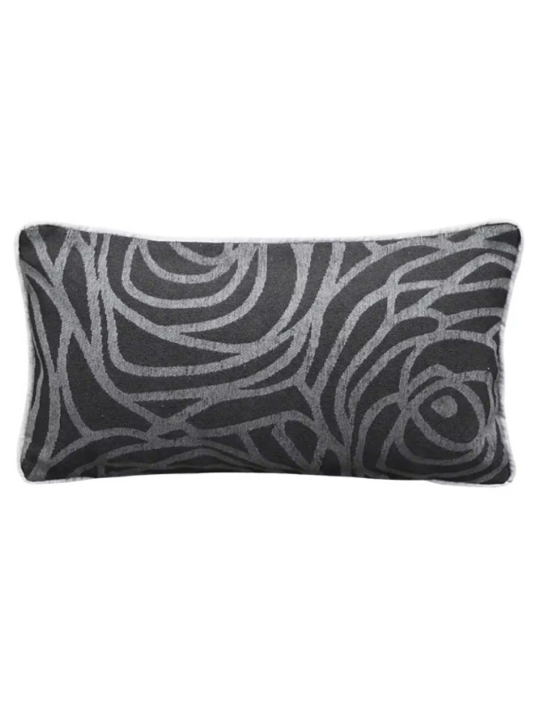 House of Tela 1 Piece Graphic Throw Pillow - Black Rose