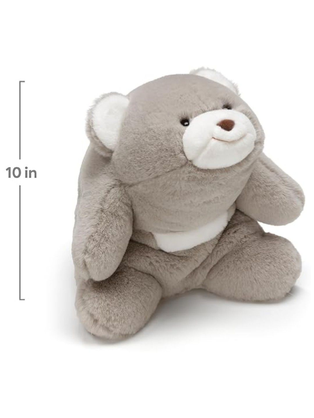 Gund Snuffles Gray 10" Plush Toy (No Color- Image 3)
