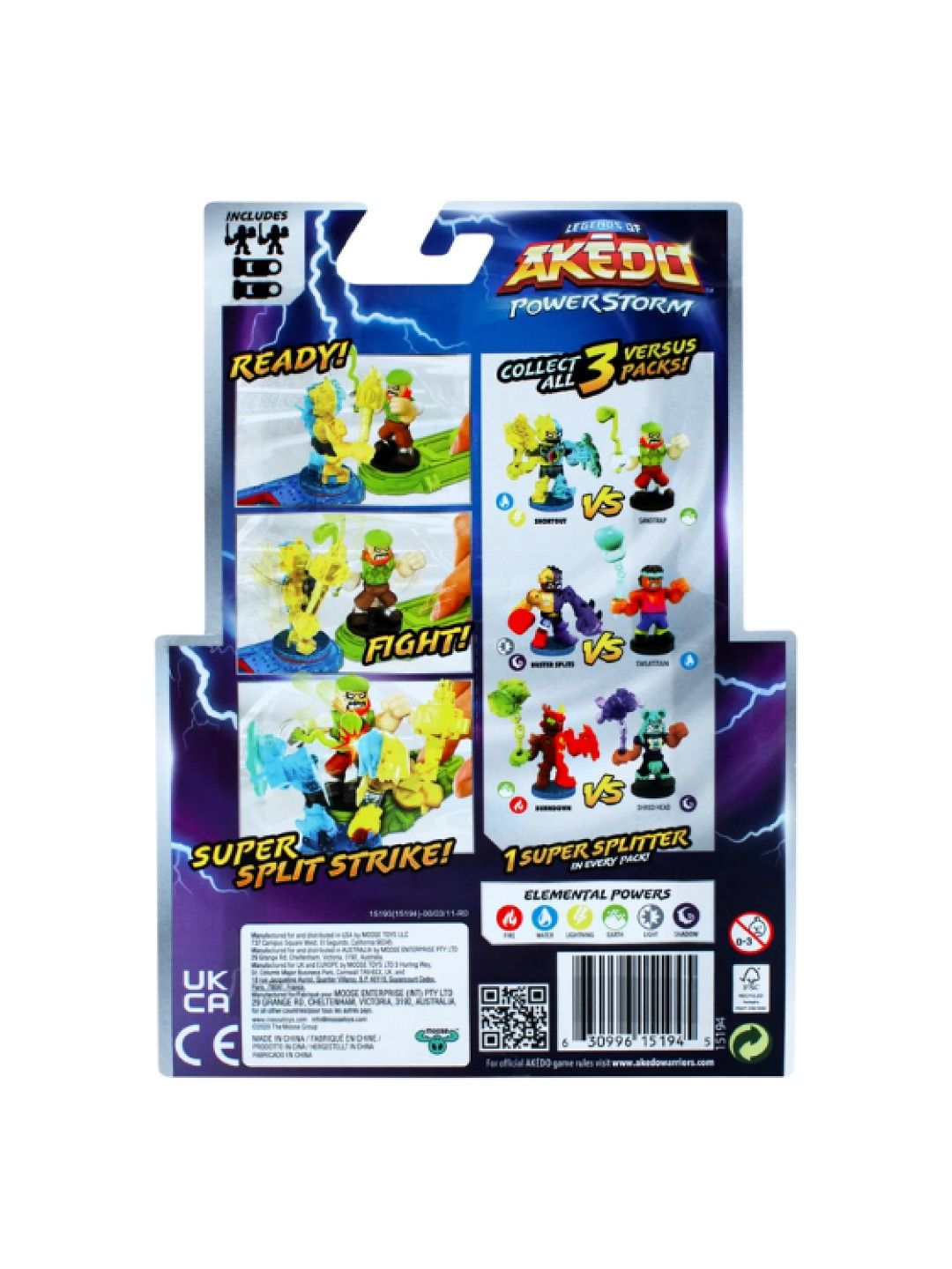 Legends of Akedo Power Storm Versus Pack - Shortout VS Sandtrap (No Color- Image 4)
