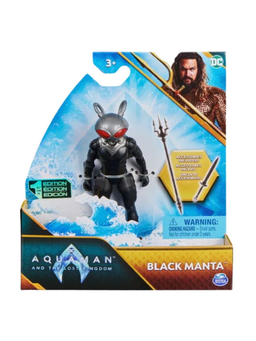 Aquaman Movie 4" Black Manta Action Figure (No Color- Image 4)