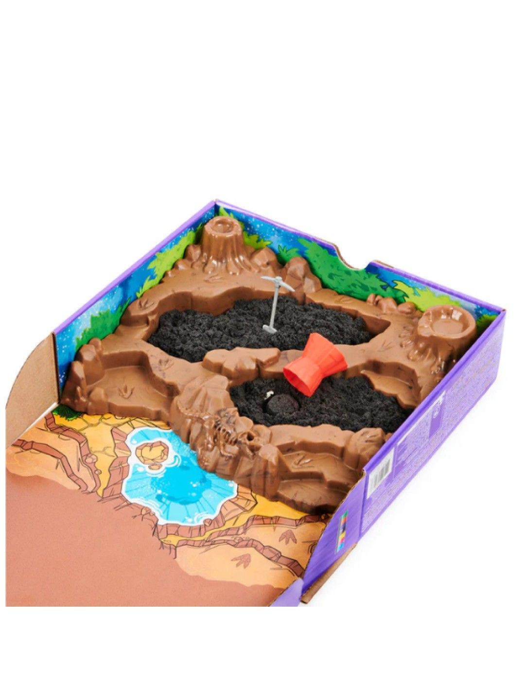 Kinetic Sand Play Sand - Digging for Dinos Playset (No Color- Image 2)