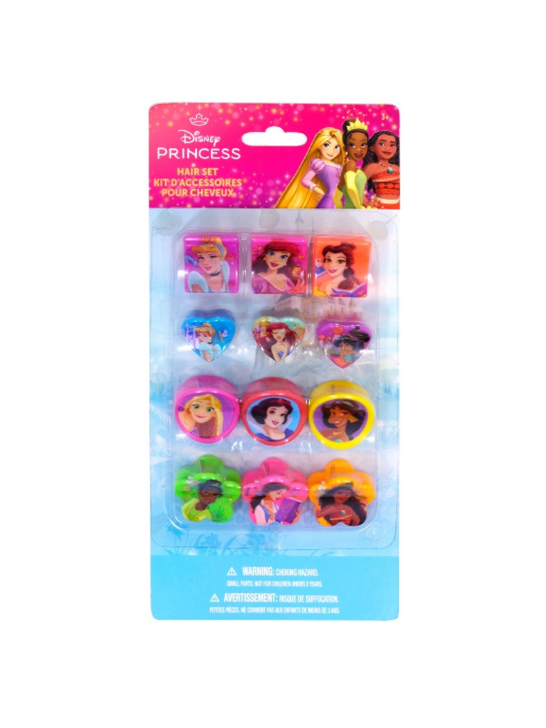 Disney Princess 12pcs Hair Clip Jaw (No Color- Image 2)