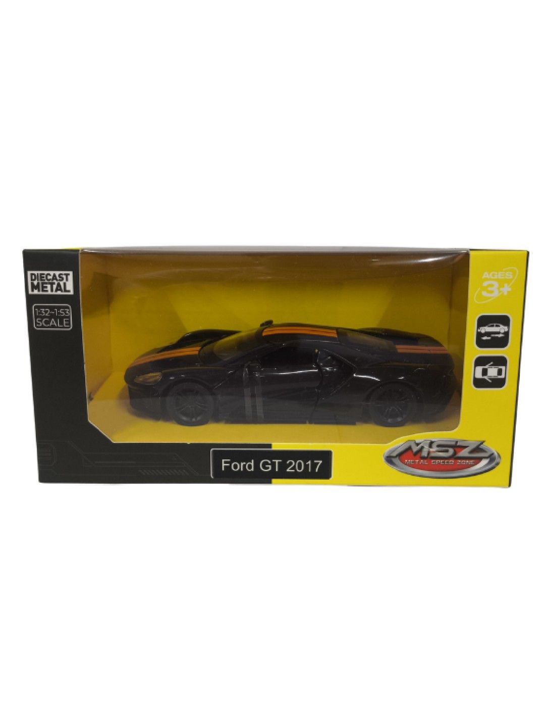 MSZ 1:42 Ford GT - Black (No Color- Image 2)