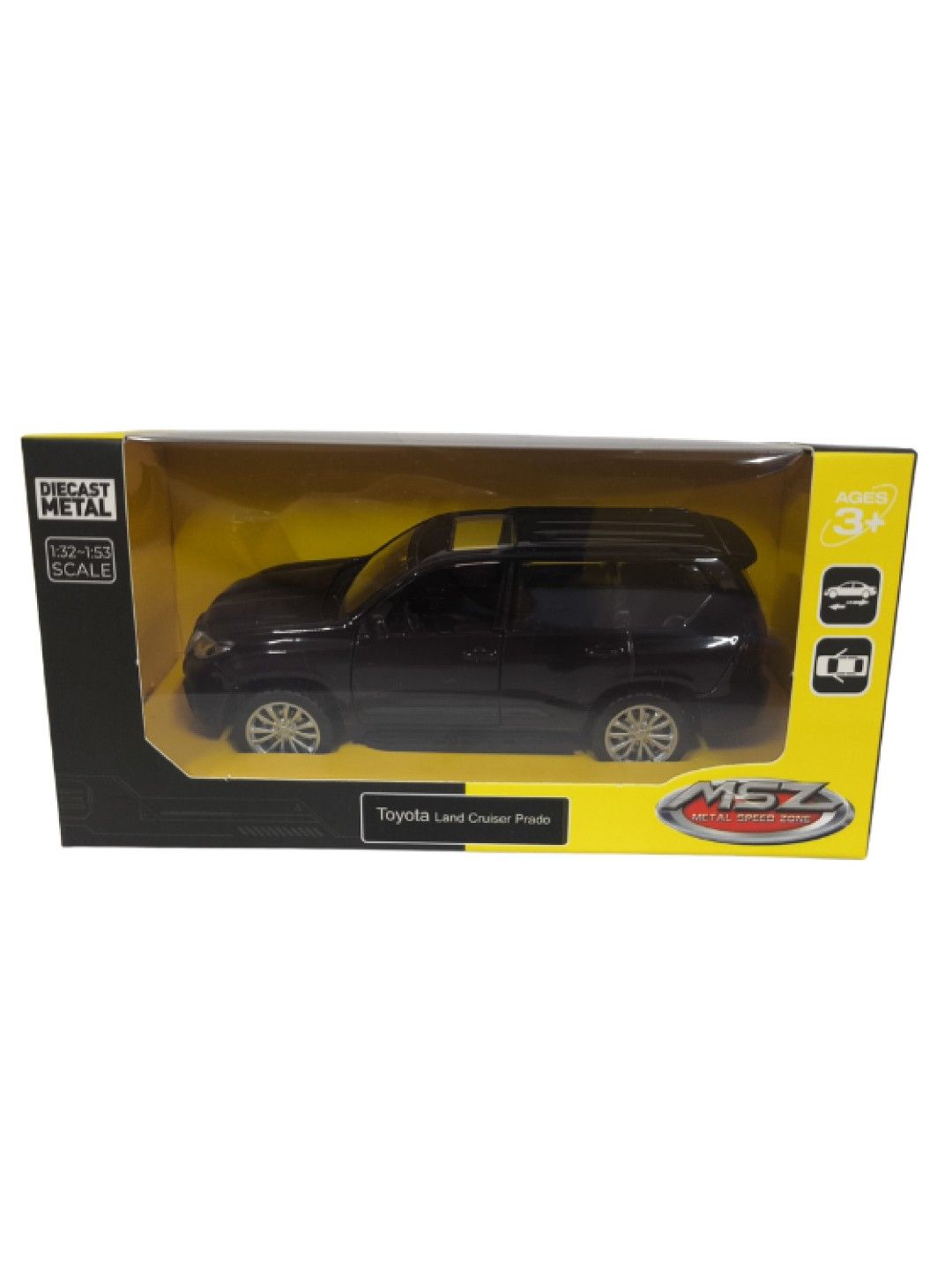 MSZ 1:42 Land Cruiser Prado - Black (No Color- Image 2)