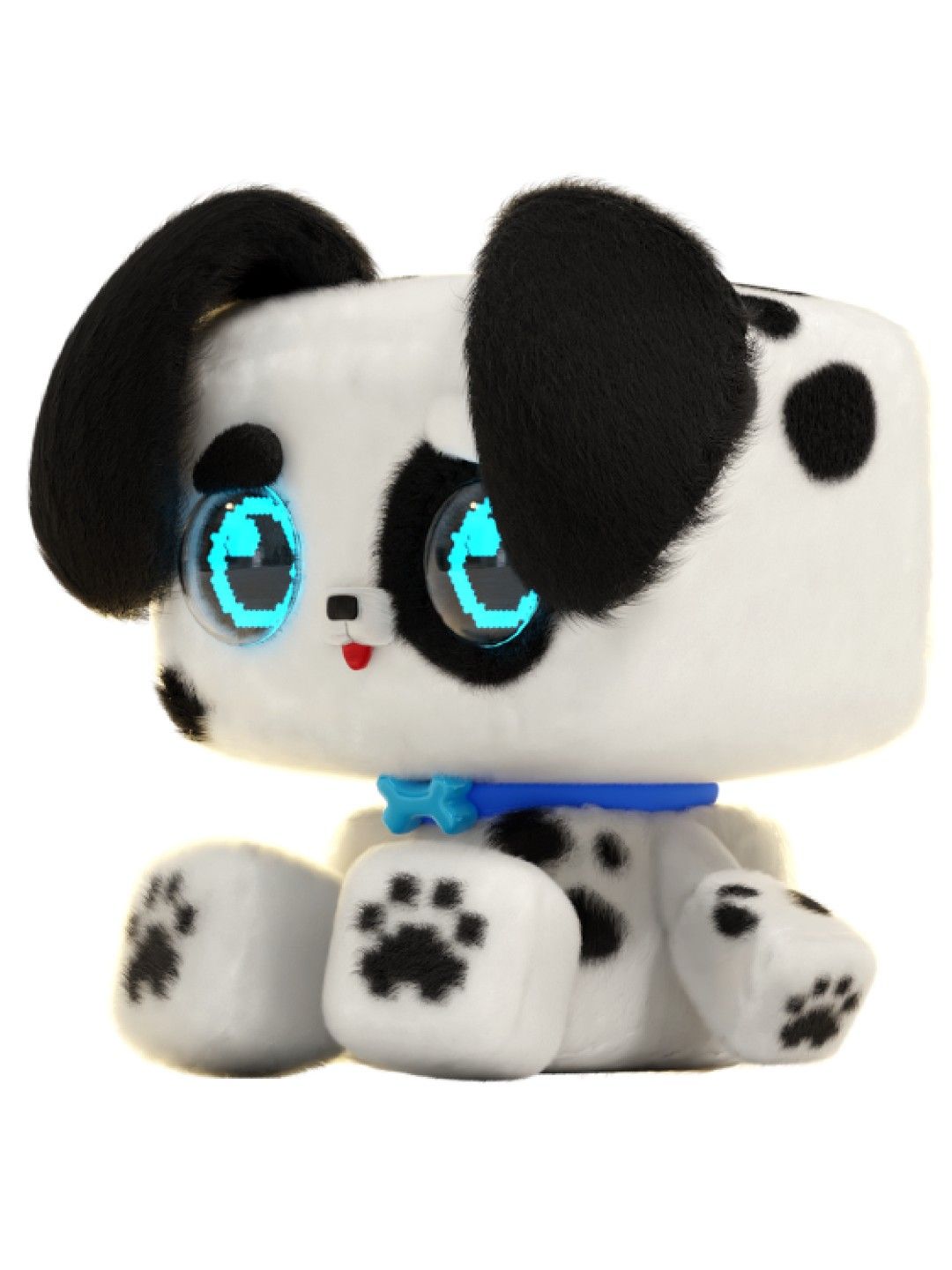 PIXEL HUGS Electronic Plush Puppy Rexel Stuff Toys (Blue) (No Color- Image 2)