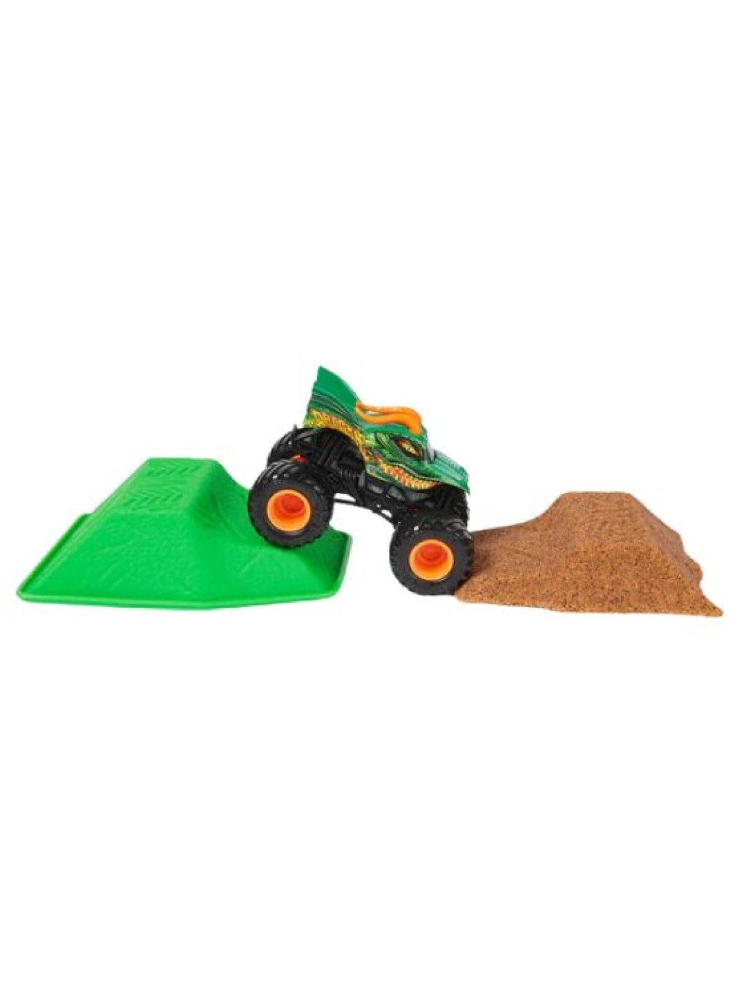 Monster Jam Monster Dirt Dragon Vehicle Playset 1:64 (No Color- Image 2)
