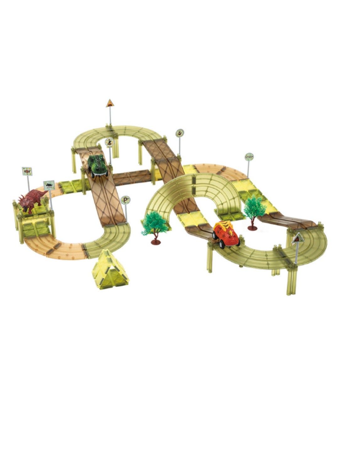Kebo Dino Racing Car (80 pcs) (No Color- Image 2)