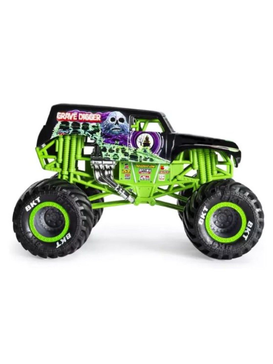 Monster Jam Official Grave Digger Monster Truck 1:24 (No Color- Image 2)