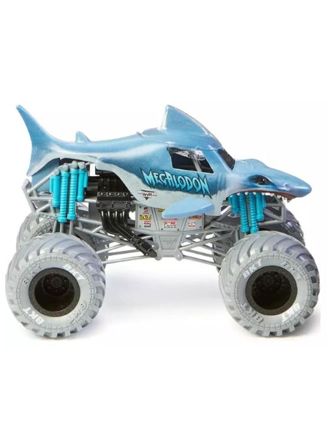 Monster Jam Official Megalodon Monster Truck 1:24 (No Color- Image 2)