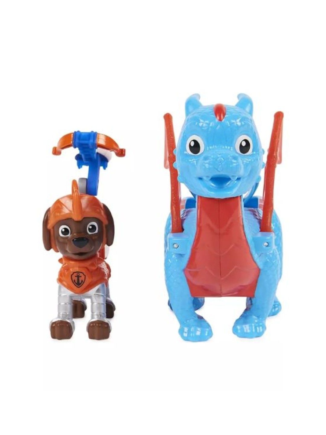 Paw Patrol Rescue Knights Zuma and Dragon Ruby (No Color- Image 2)