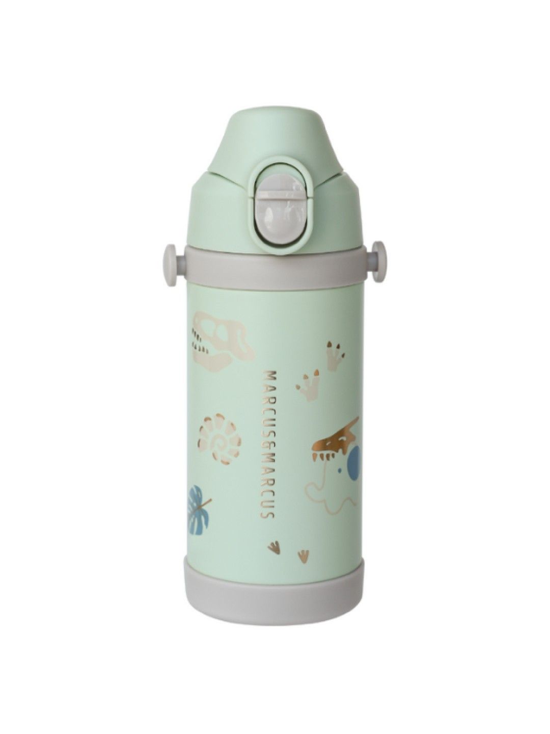 Marcus & Marcus Straw and Spout Insulated Water Bottle (350ml) (Olive Green- Image 2)