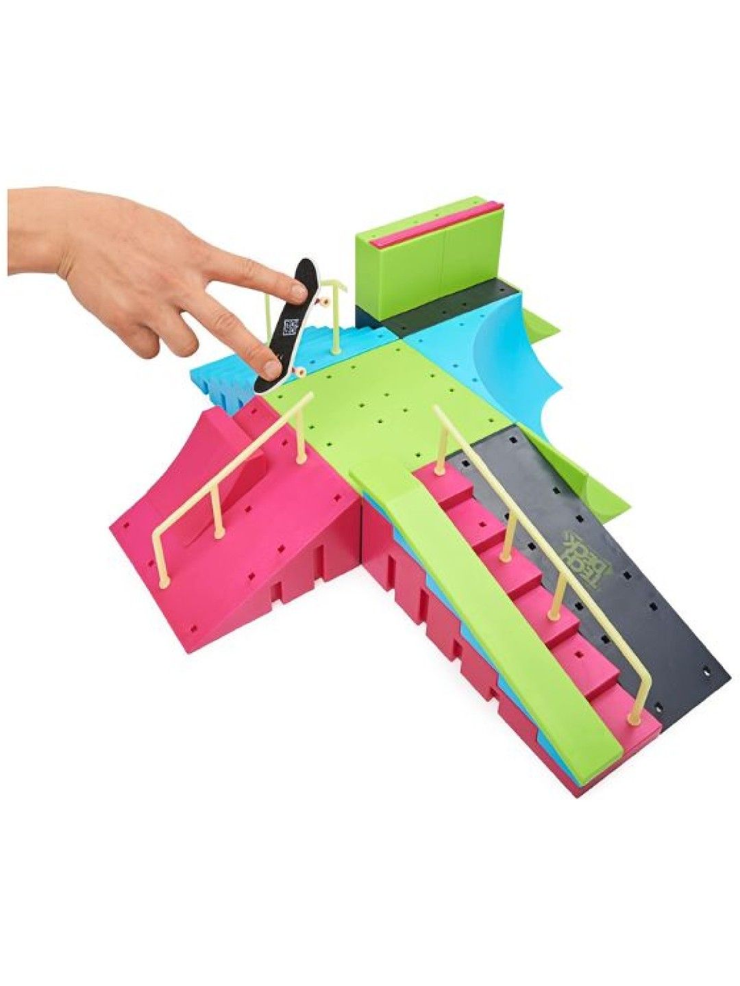 Tech Deck Neon Mega Park X-Connect Creator Ramp Set (No Color- Image 2)