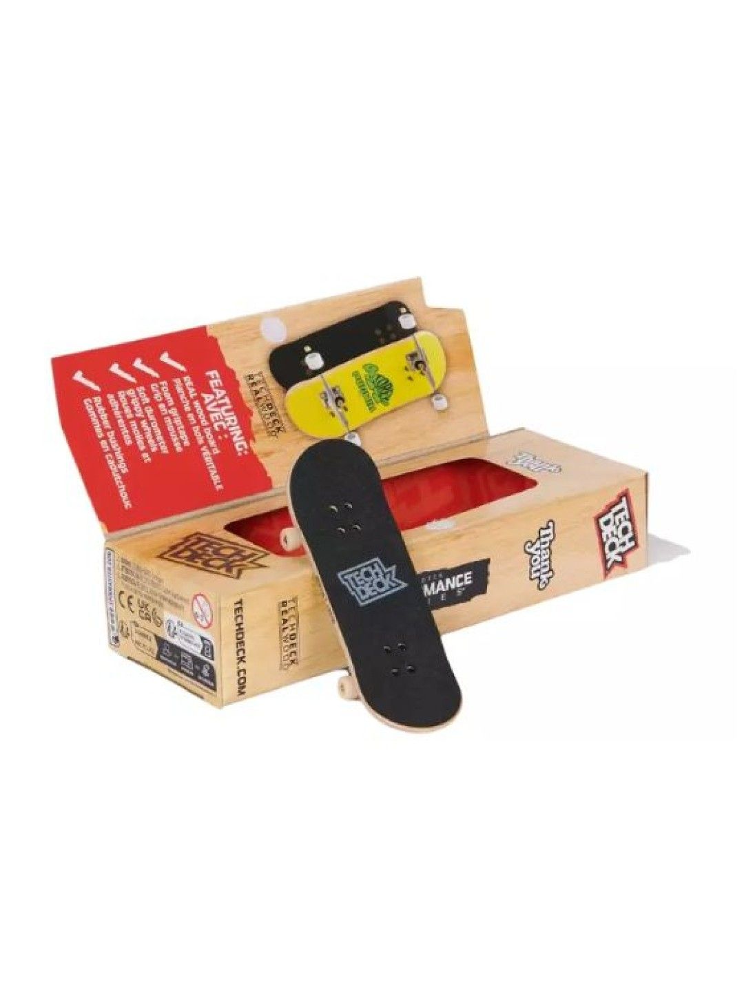 Tech Deck Performance Wood Board - Thank You Pudwill (No Color- Image 2)