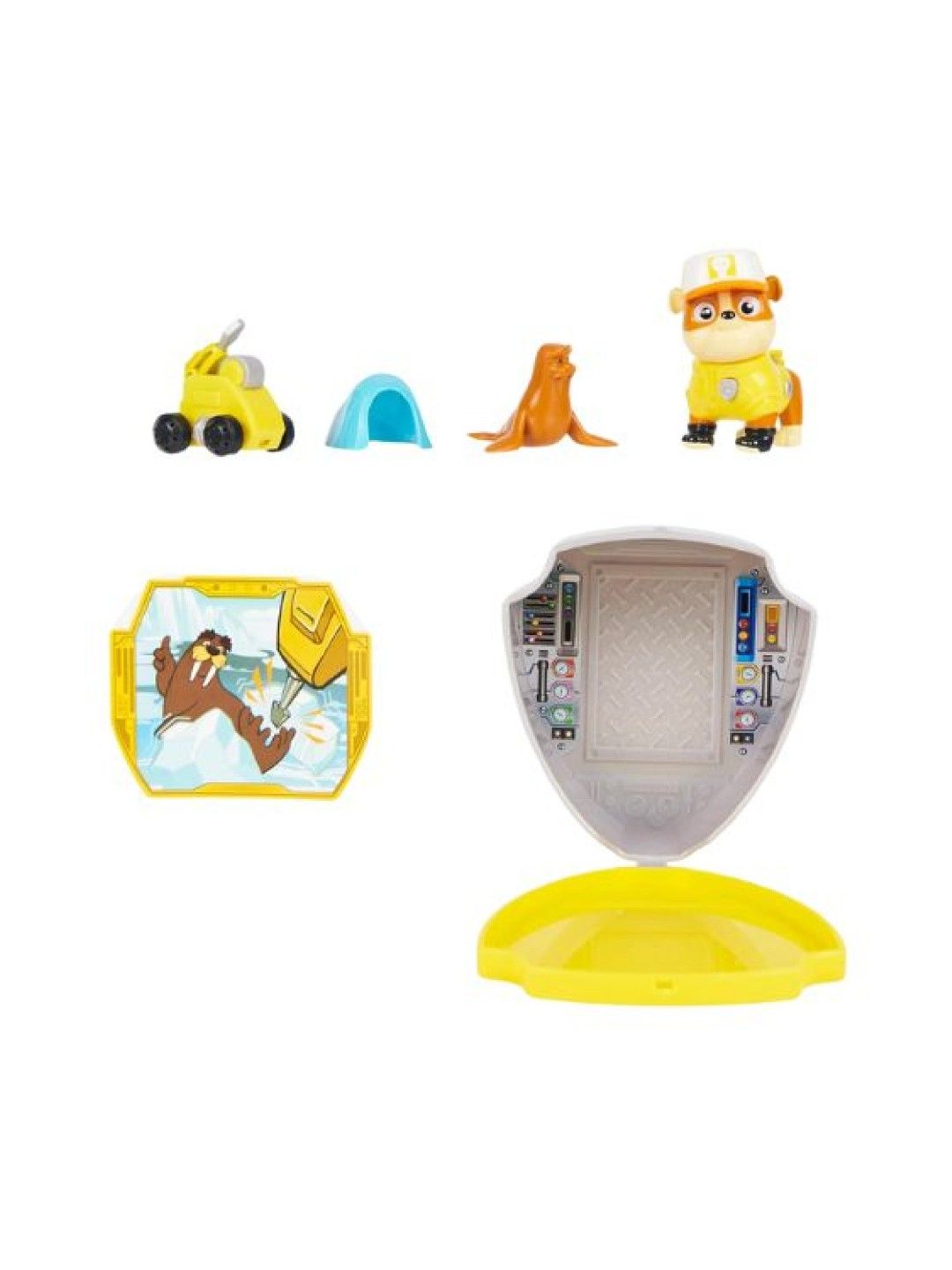 Paw Patrol Big Truck Pups Hero Pup Rubble (No Color- Image 2)
