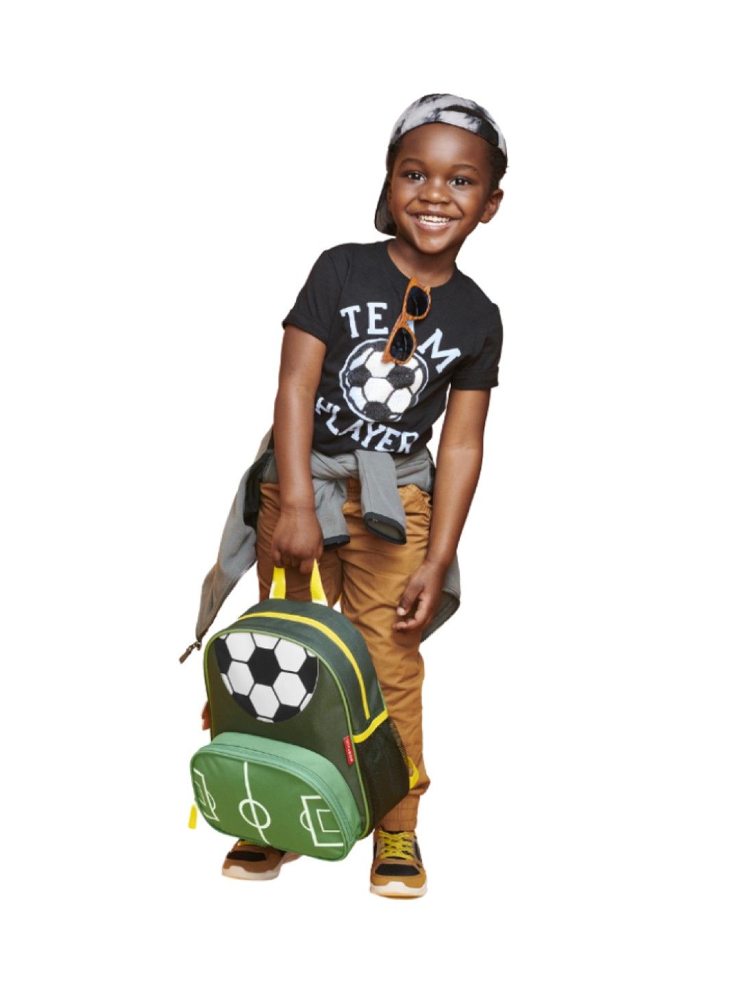 Skip Hop Spark Style Little Kid Backpack - Soccer (No Color- Image 4)