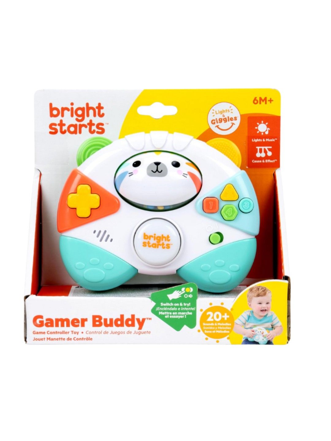 Bright Starts Gamer Buddy Game Controller Toy (No Color- Image 2)