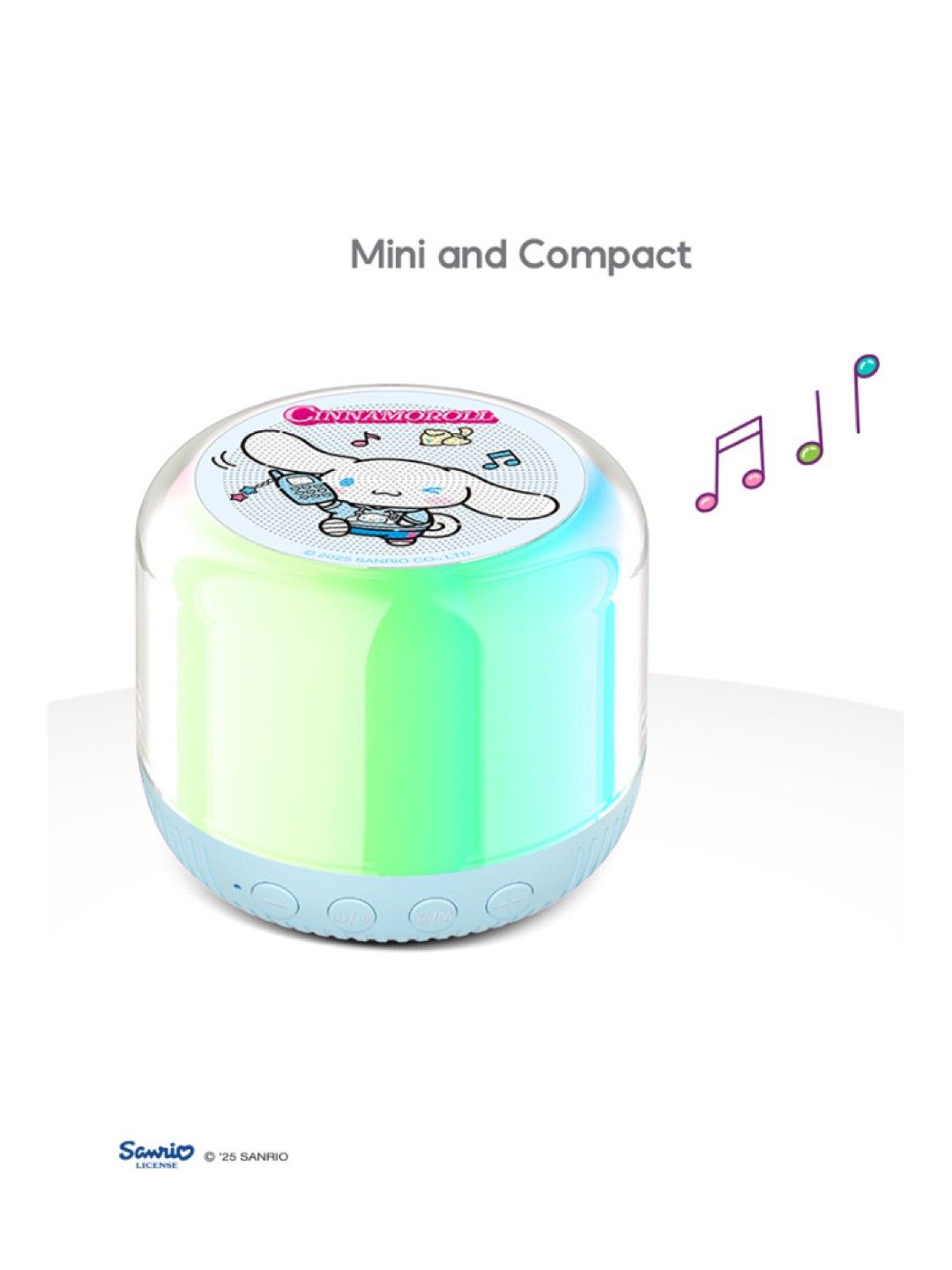 Cherry Sanrio Characters Cinnamoroll Bluetooth Speaker (No Color- Image 2)